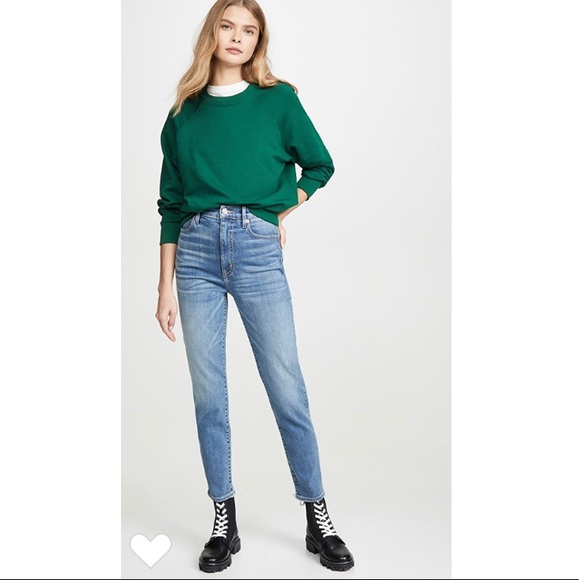 SLVRLAKE Beatnik Ankle High Rise Denim Jeans - Picture 1 of 7